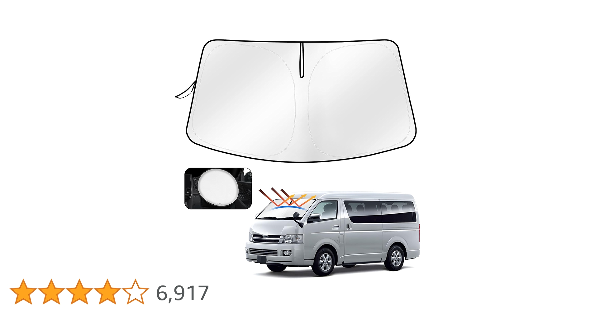 Amazon.co.jp: Cartist トヨタ ハイエース 200系 フロント